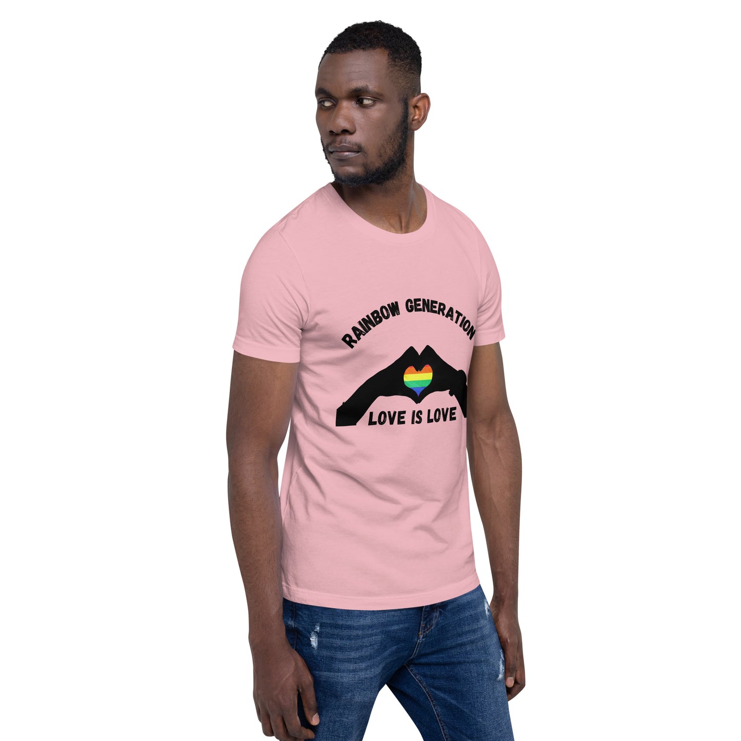 Rainbow Generation, Love is Love - Unisex t-shirt